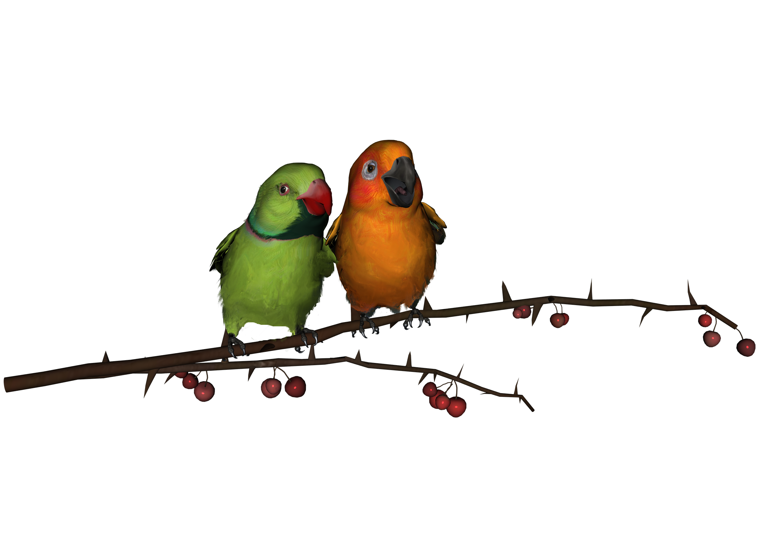 Love Birds Png - KibrisPDR