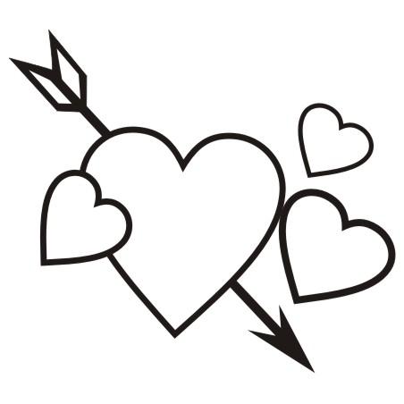 Detail Love Clipart Black And White Nomer 9