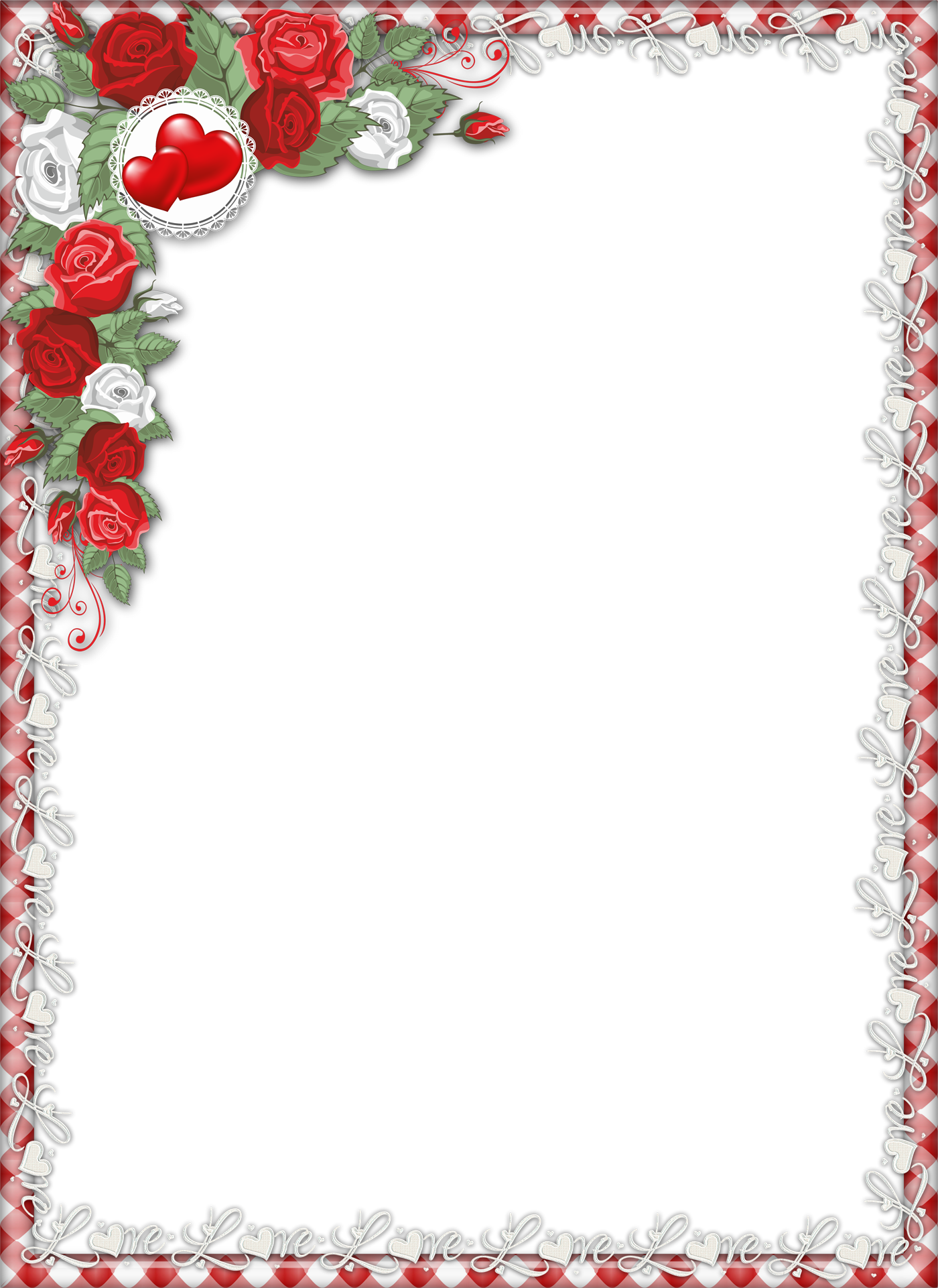 Detail Love Frame Png Nomer 27