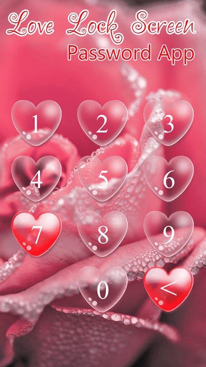 Detail Love Lock Screen Nomer 3