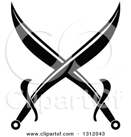 Detail Pedang Arab Vector Nomer 16