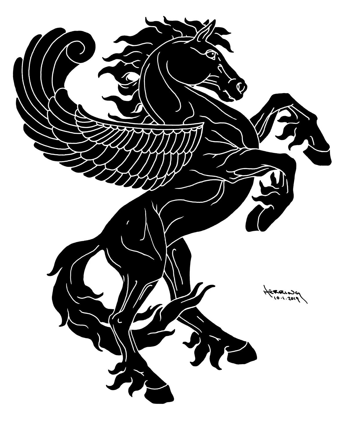 Detail Pegasus Coat Of Arms Nomer 11