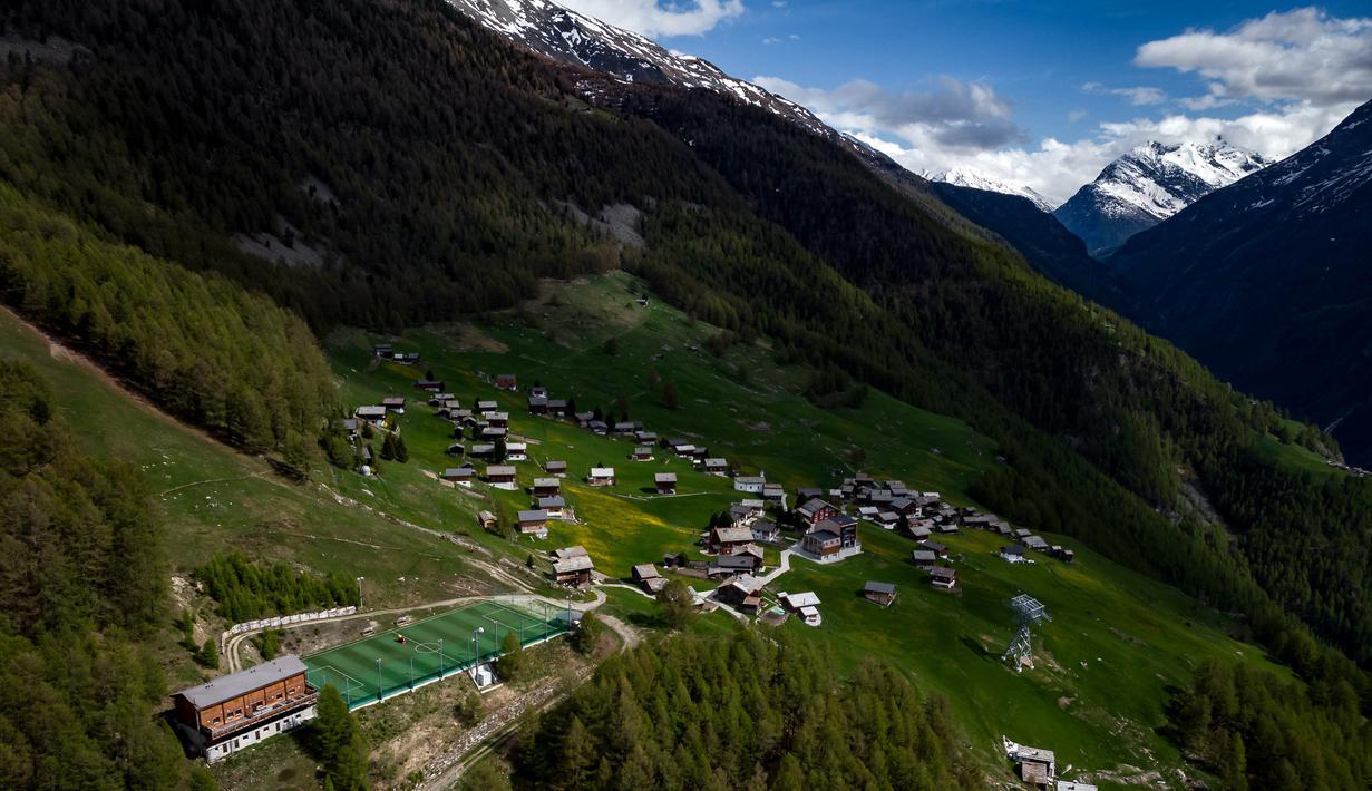 Detail Pegunungan Alpen Di Swiss Nomer 50