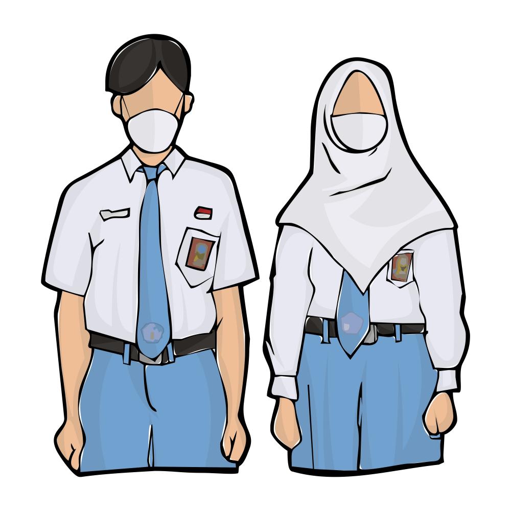 Detail Pelajar Sma Vector Nomer 11