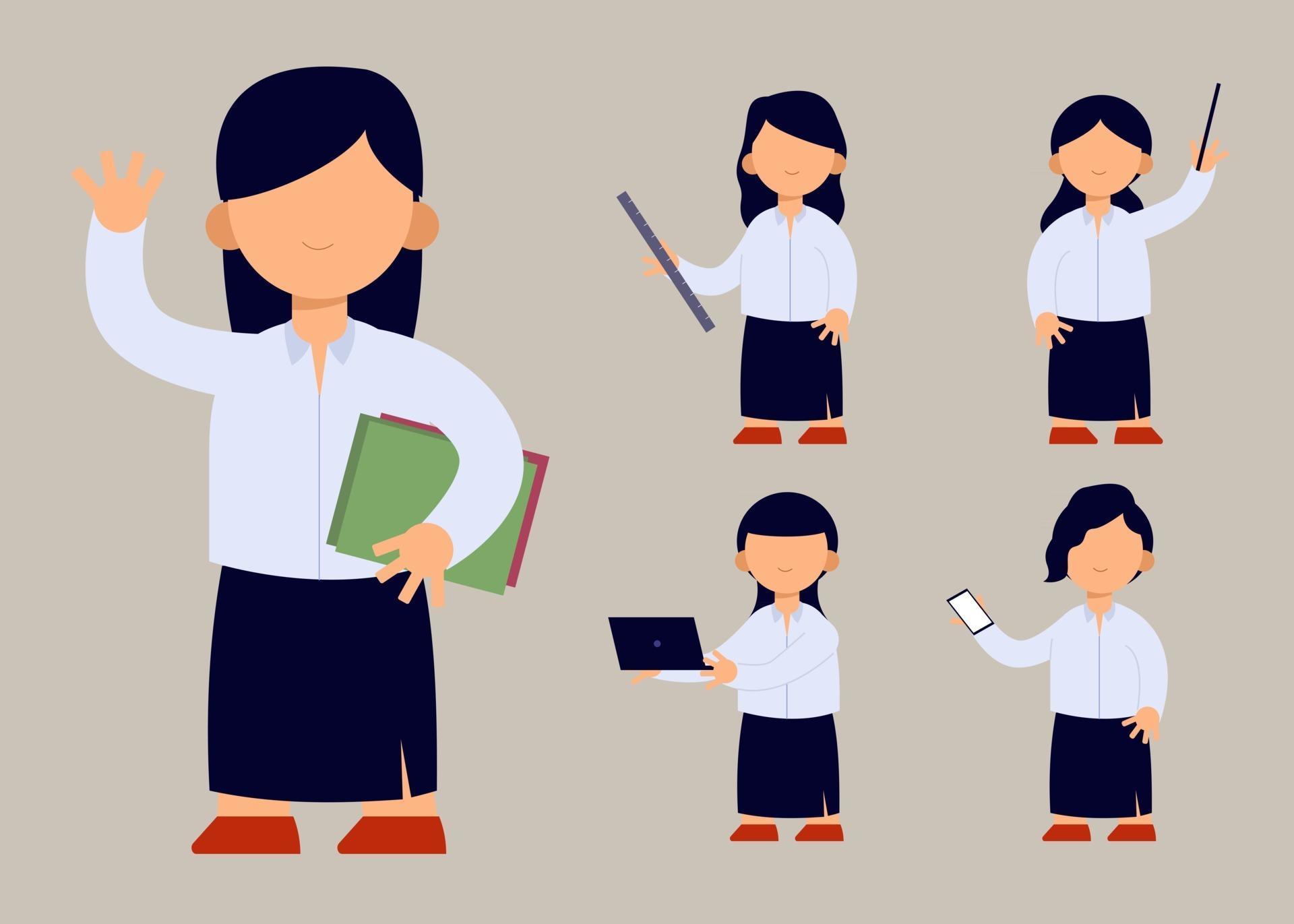 Detail Pelajar Sma Vector Nomer 13