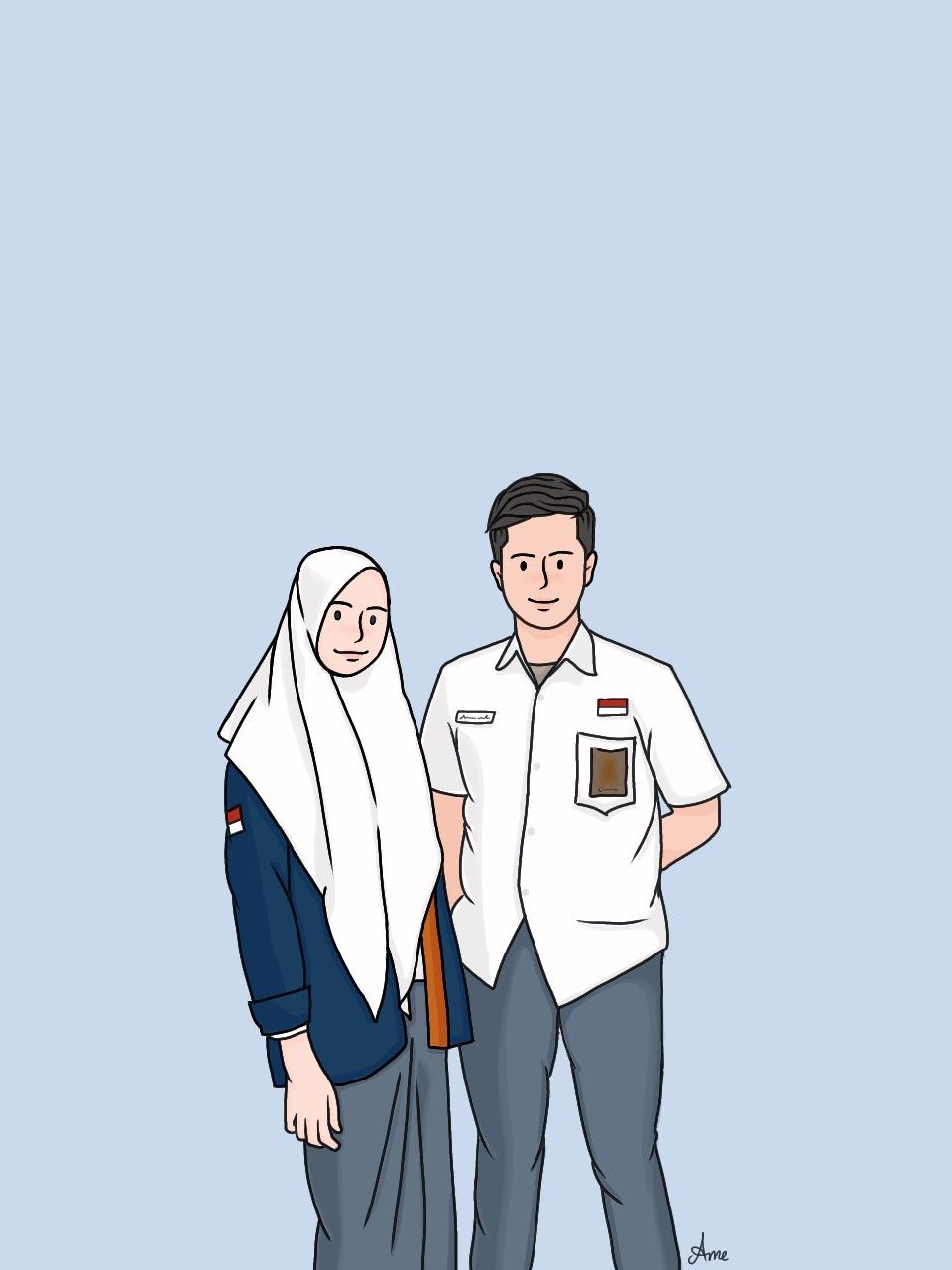Detail Pelajar Sma Vector Nomer 44