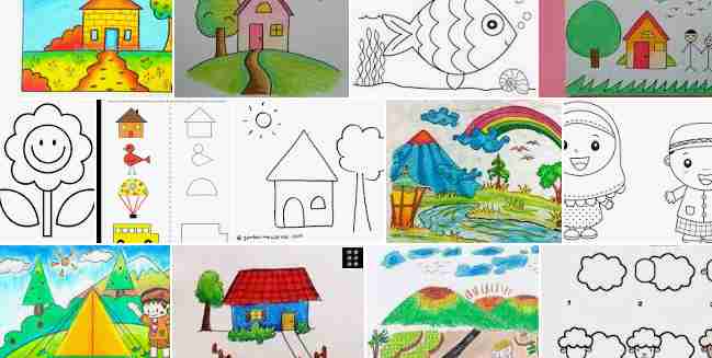 Detail Pelajaran Menggambar Untuk Anak Tk Nomer 17