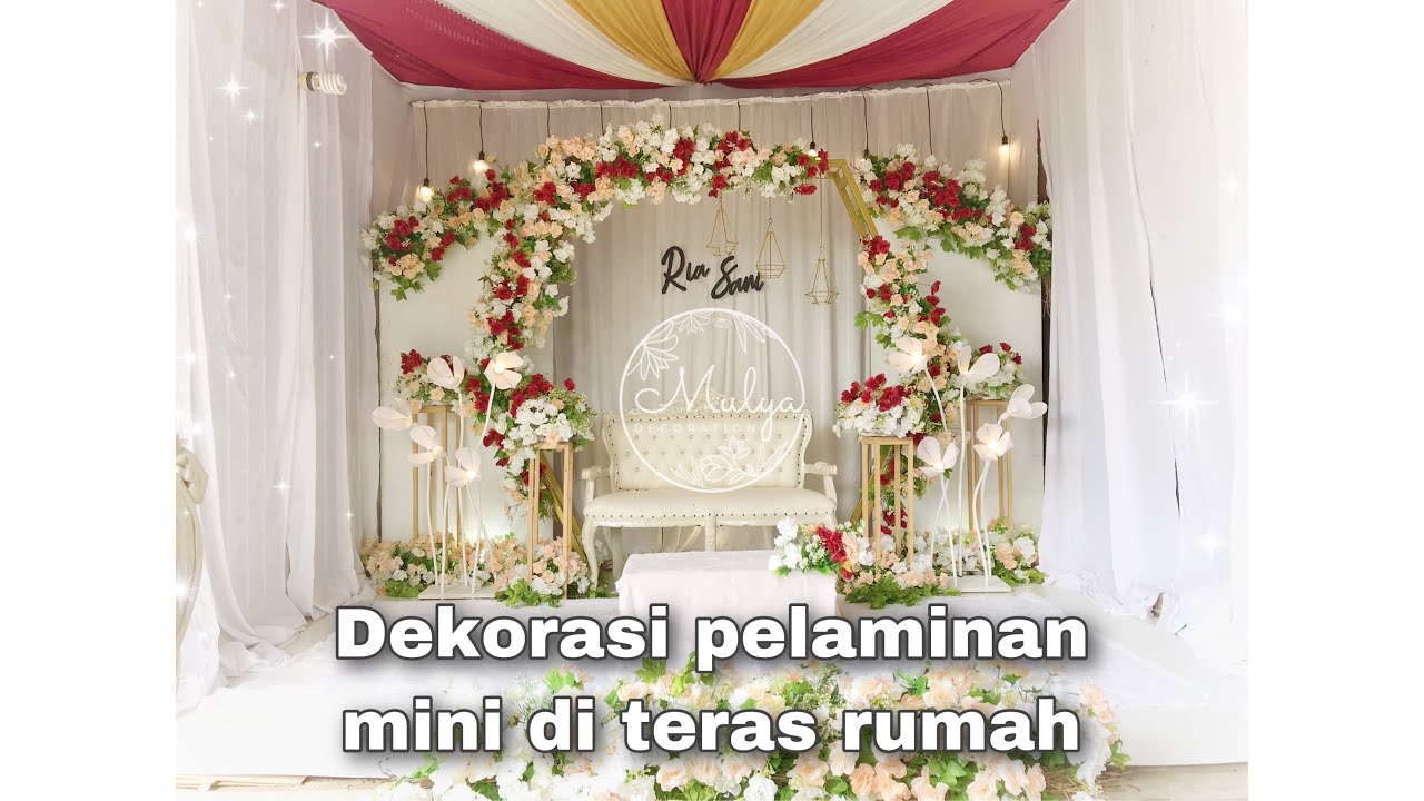 Detail Pelaminan Di Rumah Nomer 32