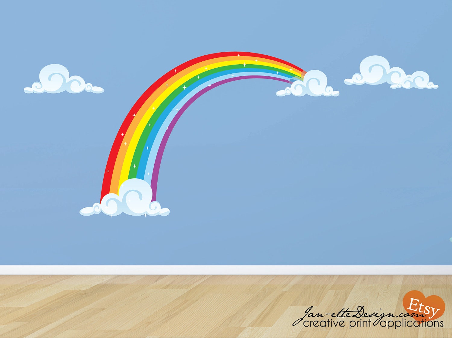 Detail Pelangi Shop Wall Sticker Nomer 27