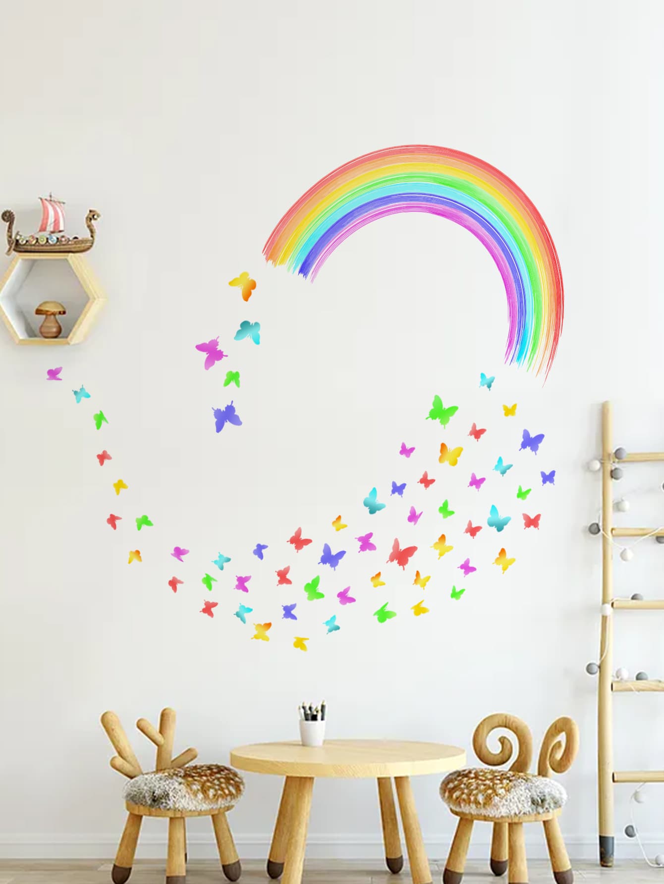 Detail Pelangi Shop Wall Sticker Nomer 55