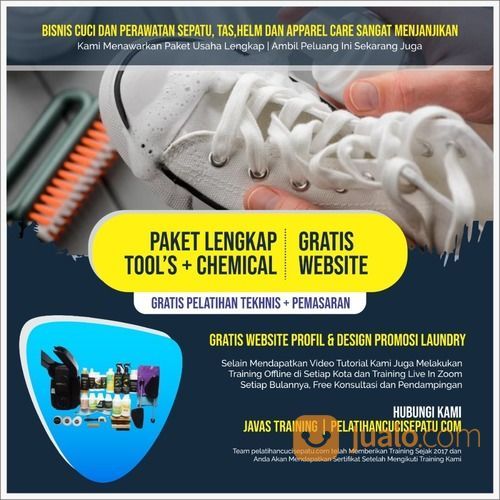 Detail Pelatihan Laundry Sepatu Jakarta Nomer 25