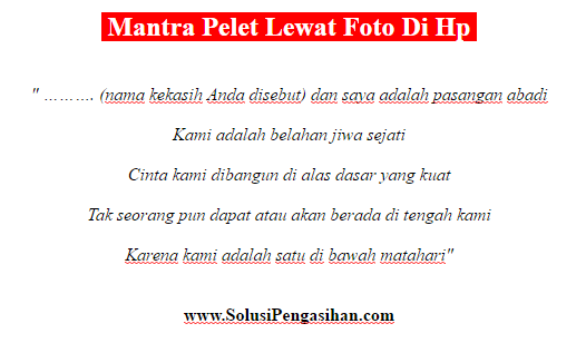 Detail Pelet Wanita Lewat Foto Nomer 11