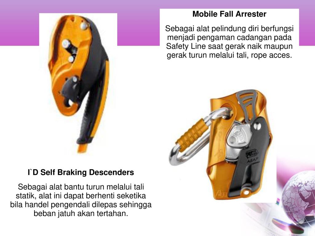 Detail Pelindung Jatuh Fall Arrester Nomer 45