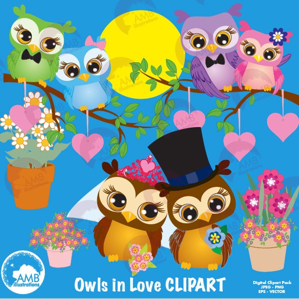 Detail Love Owls Clipart Nomer 30