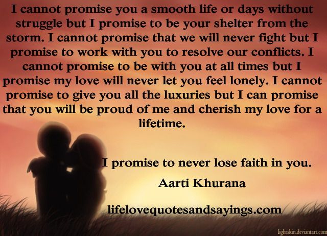 Detail Love Promise Quotes Nomer 42