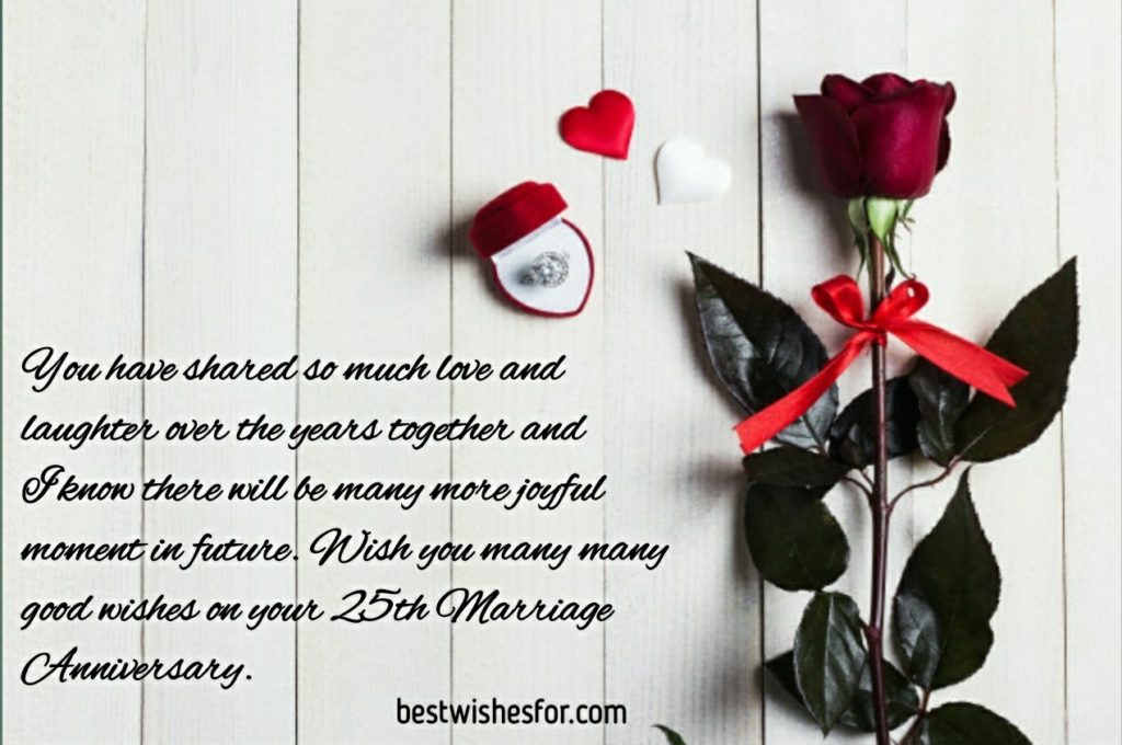 Love Quotes For 25th Wedding Anniversary - KibrisPDR