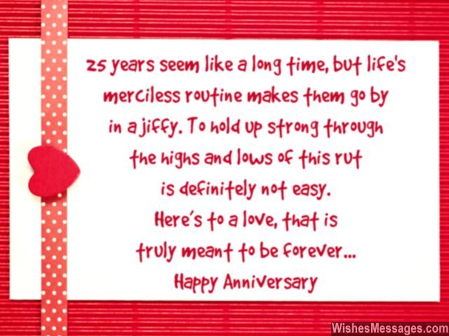 Detail Love Quotes For 25th Wedding Anniversary Nomer 23