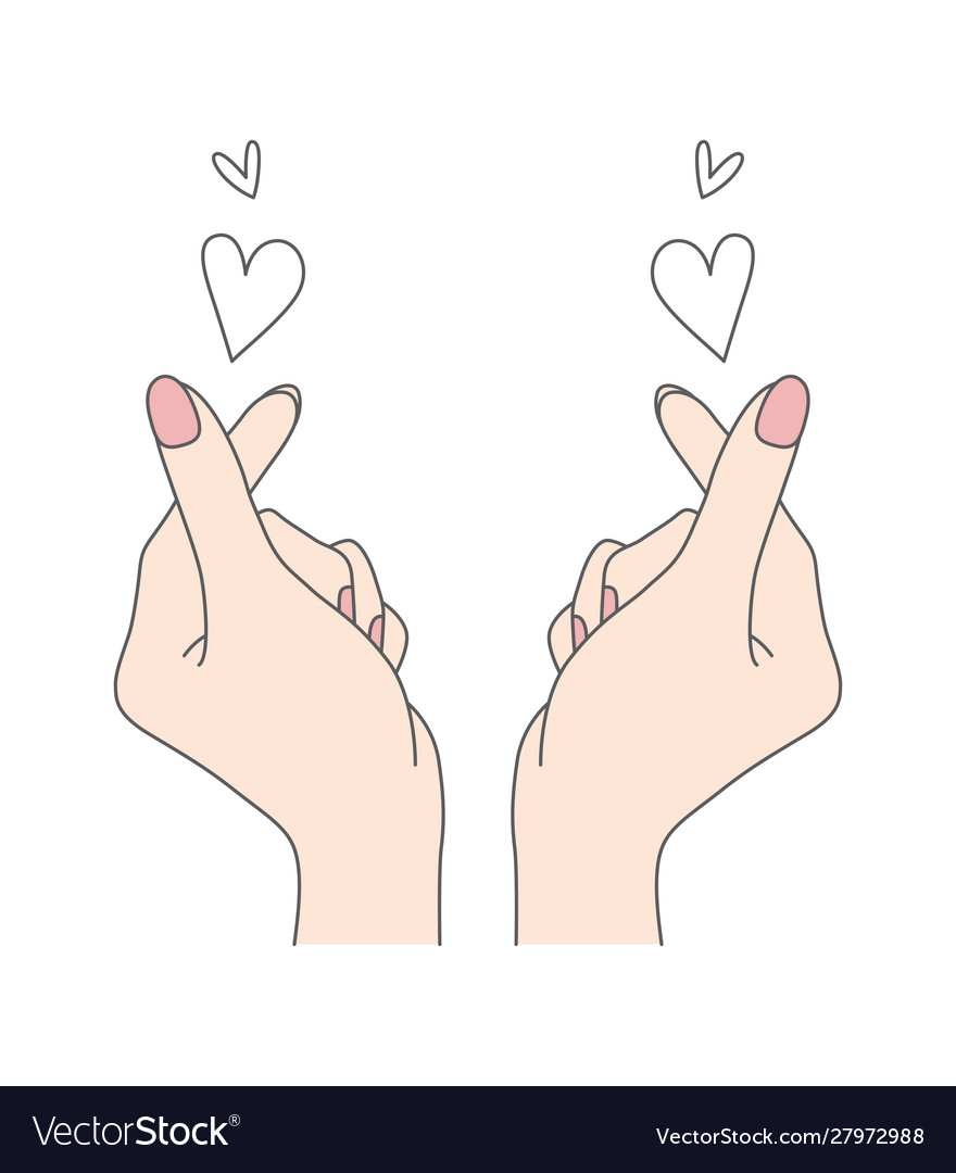 Detail Love Sign Finger Nomer 9