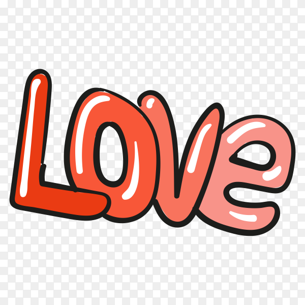 Detail Love Word Png Nomer 2