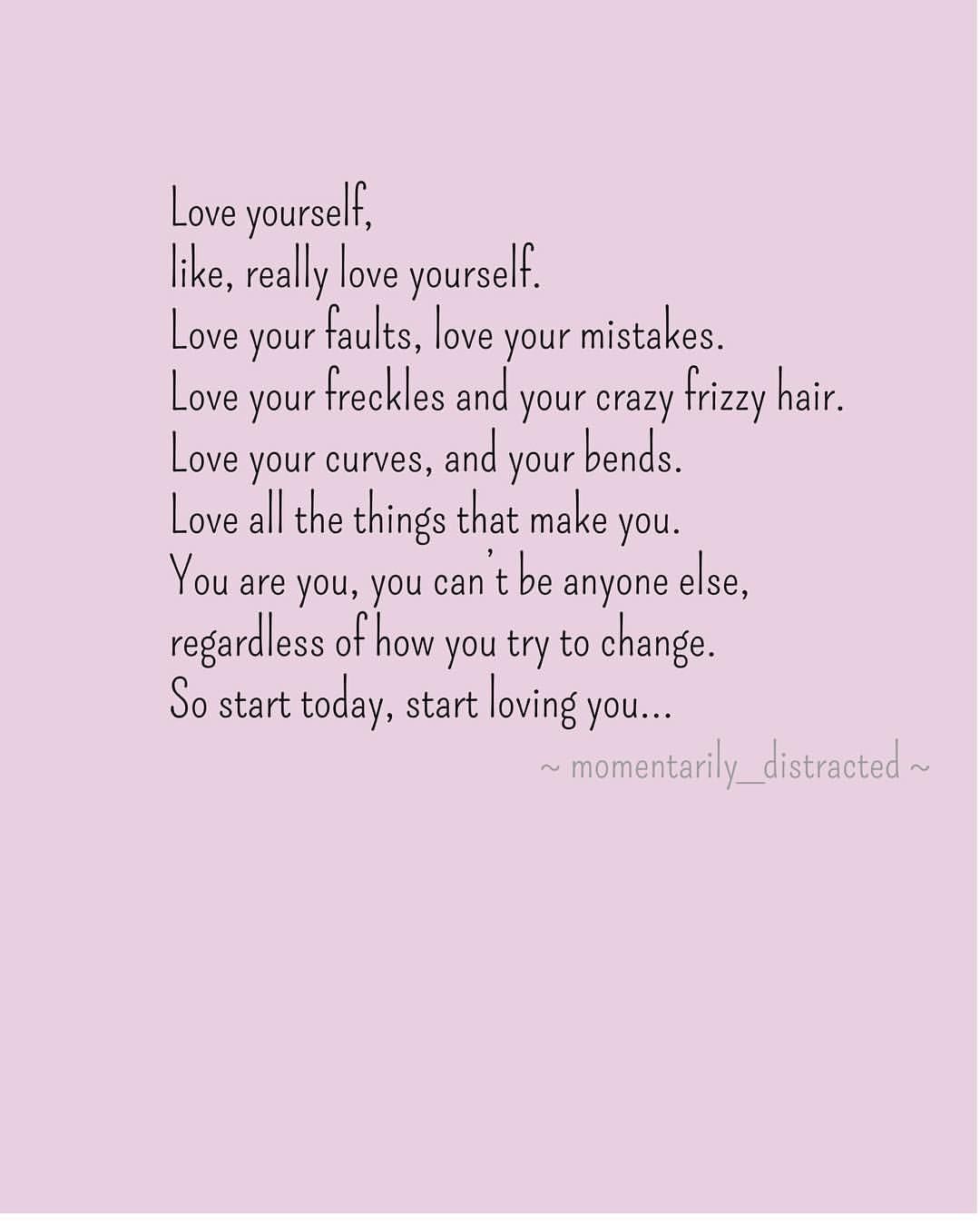 Detail Love Your Yourself Quotes Nomer 9