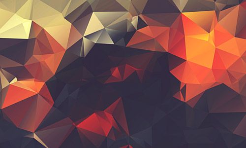 Low Poly Background Hd - KibrisPDR