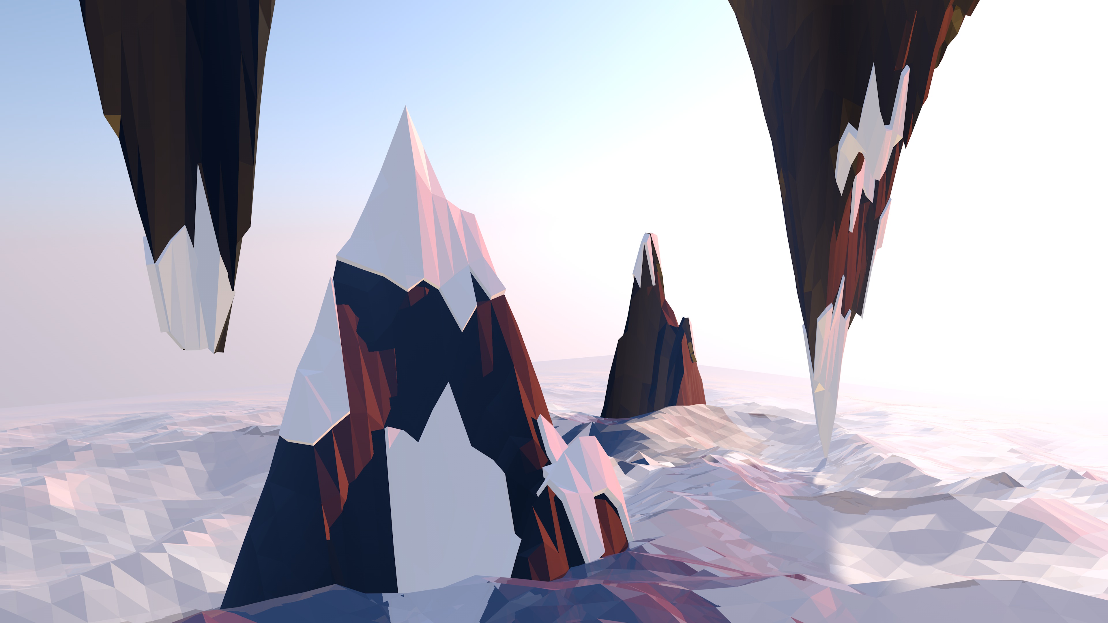 Detail Low Poly Wallpaper Nomer 35