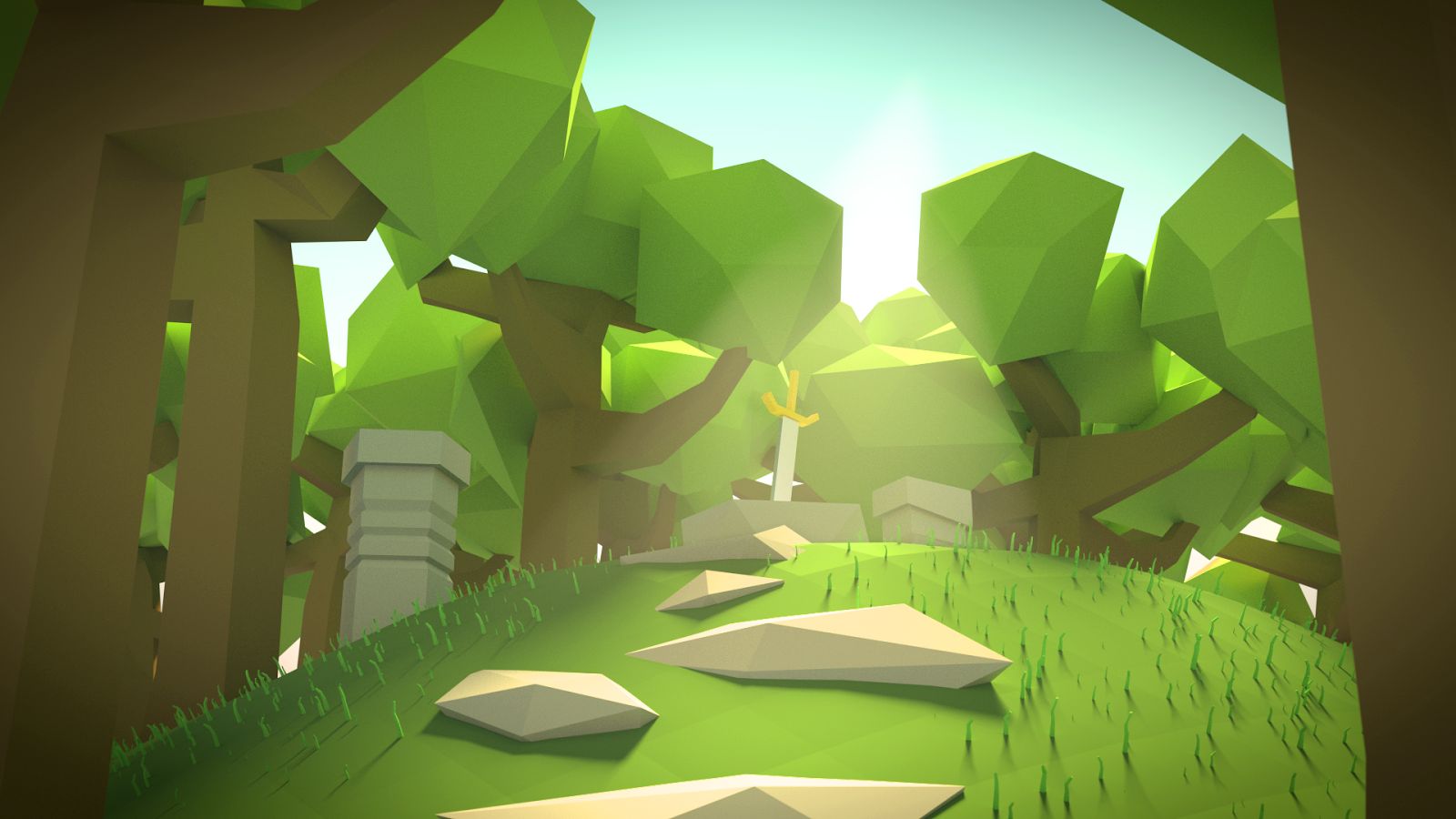 Detail Low Poly Wallpaper Nomer 39