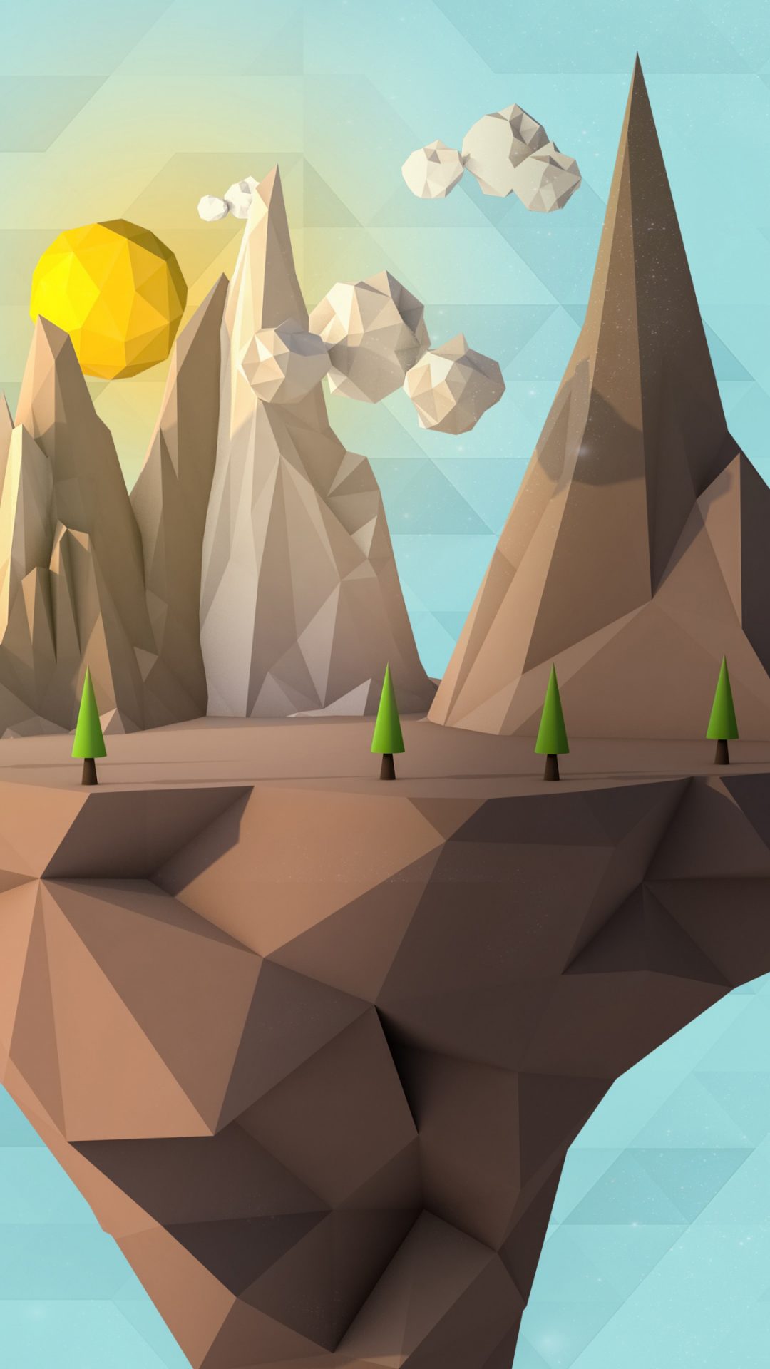 Detail Low Poly Wallpaper Nomer 50