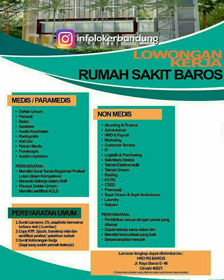 Detail Lowongan Administrasi Rumah Sakit Nomer 30