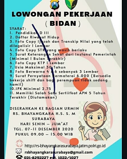 Lowongan Bidan Di Rumah Sakit Surabaya - KibrisPDR