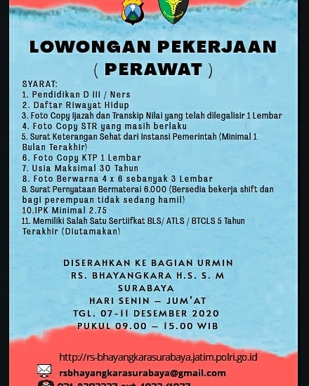 Detail Lowongan Bidan Di Rumah Sakit Surabaya Nomer 2