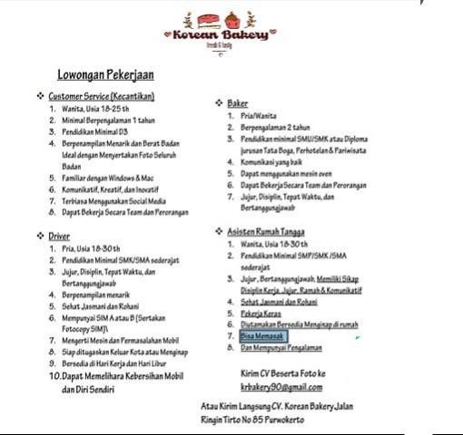 Detail Lowongan Kerja Buat Ibu Rumah Tangga 2019 Nomer 20