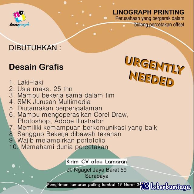 Detail Lowongan Kerja Desain Grafis Gresik Nomer 31