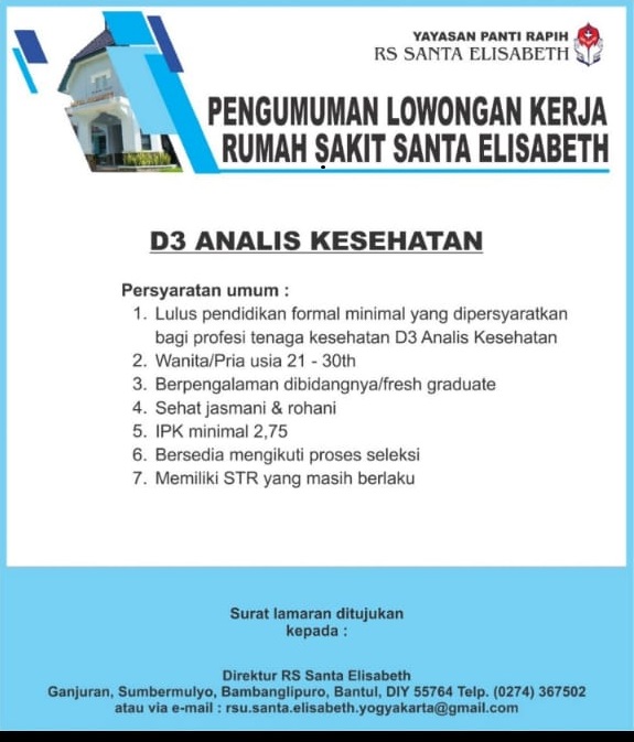 Detail Lowongan Kerja Di Rumah Sakit Nomer 16