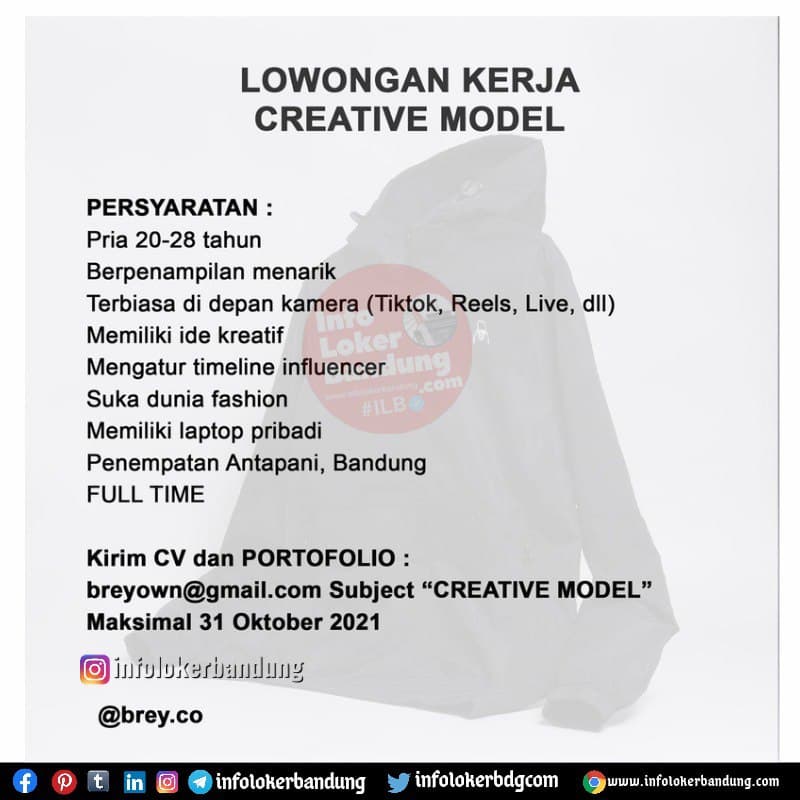 Detail Lowongan Kerja Foto Model Nomer 44