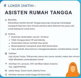 Detail Lowongan Kerja Jaga Rumah Jakarta Timur Nomer 3