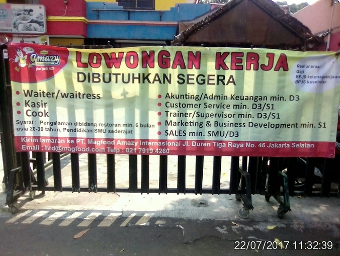 Detail Lowongan Kerja Rumah Makan Jakarta Selatan Nomer 6