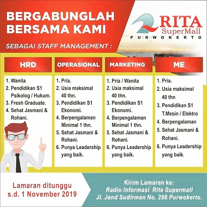 Detail Lowongan Kerja Rumah Makan Purwokerto 2019 Nomer 28