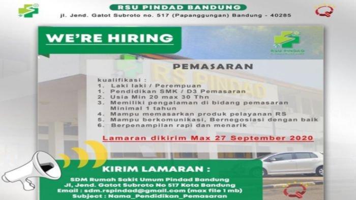 Detail Lowongan Kerja Rumah Sakit Bandung Nomer 24