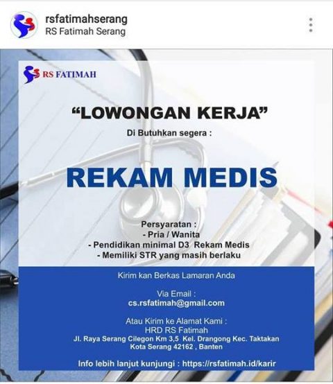 Detail Lowongan Kerja Rumah Sakit Fathma Medika Gresik 2019 Nomer 22