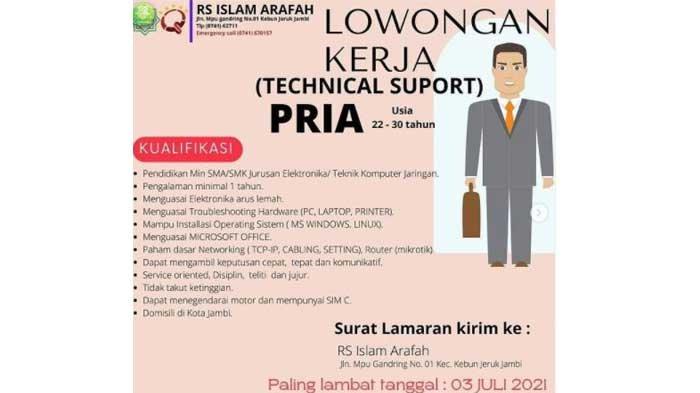 Detail Lowongan Kerja Rumah Sakit Lulusan Sma Nomer 15