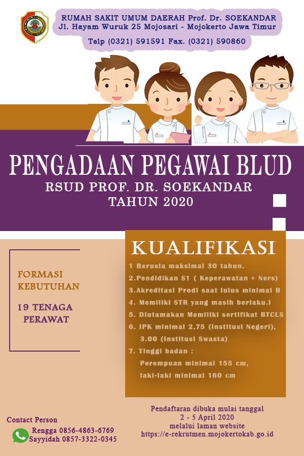 Detail Lowongan Kerja Rumah Sakit Mojokerto 2018 Nomer 6