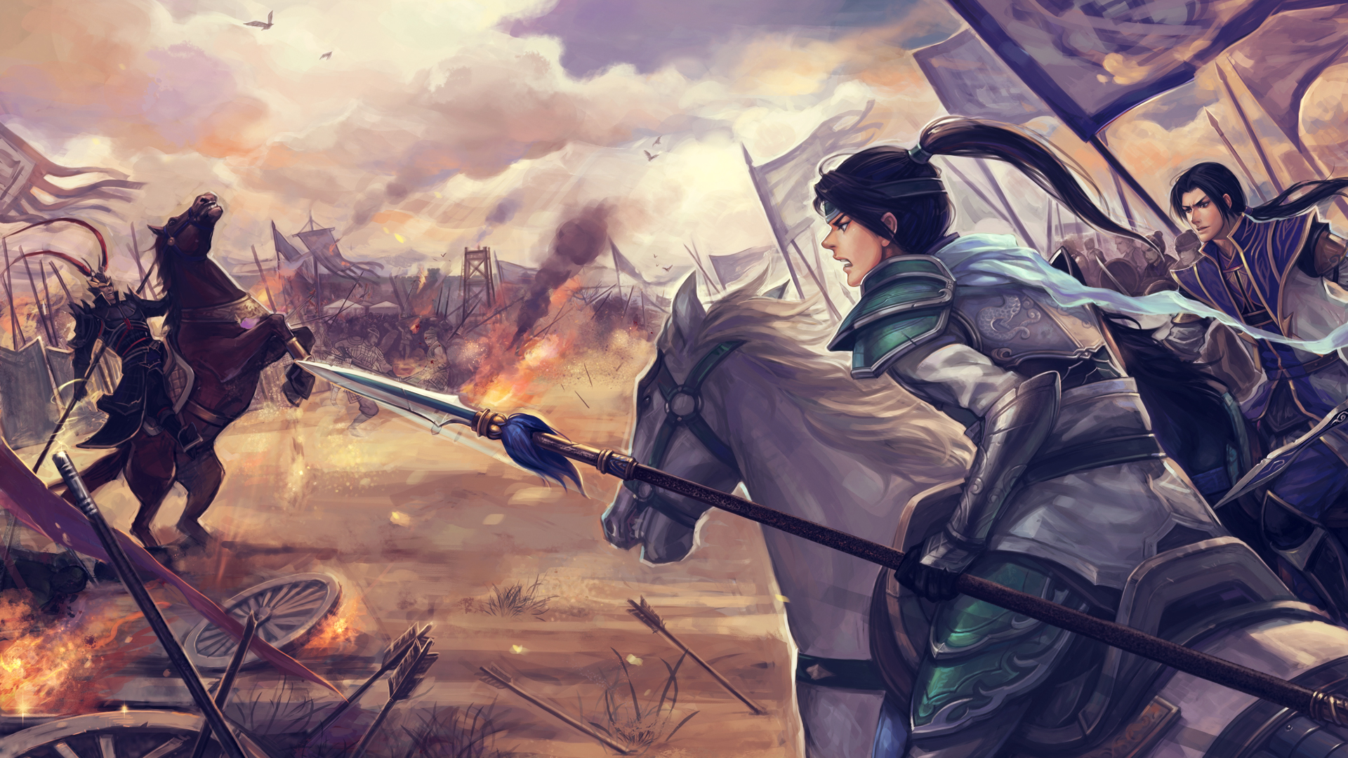 Detail Lu Bu Vs Zhao Yun Nomer 10