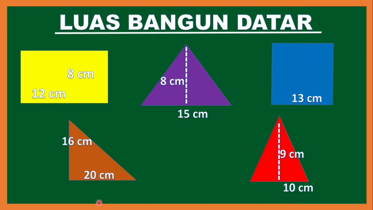 Detail Luas Bangun Datar Dan Gambar Nomer 8