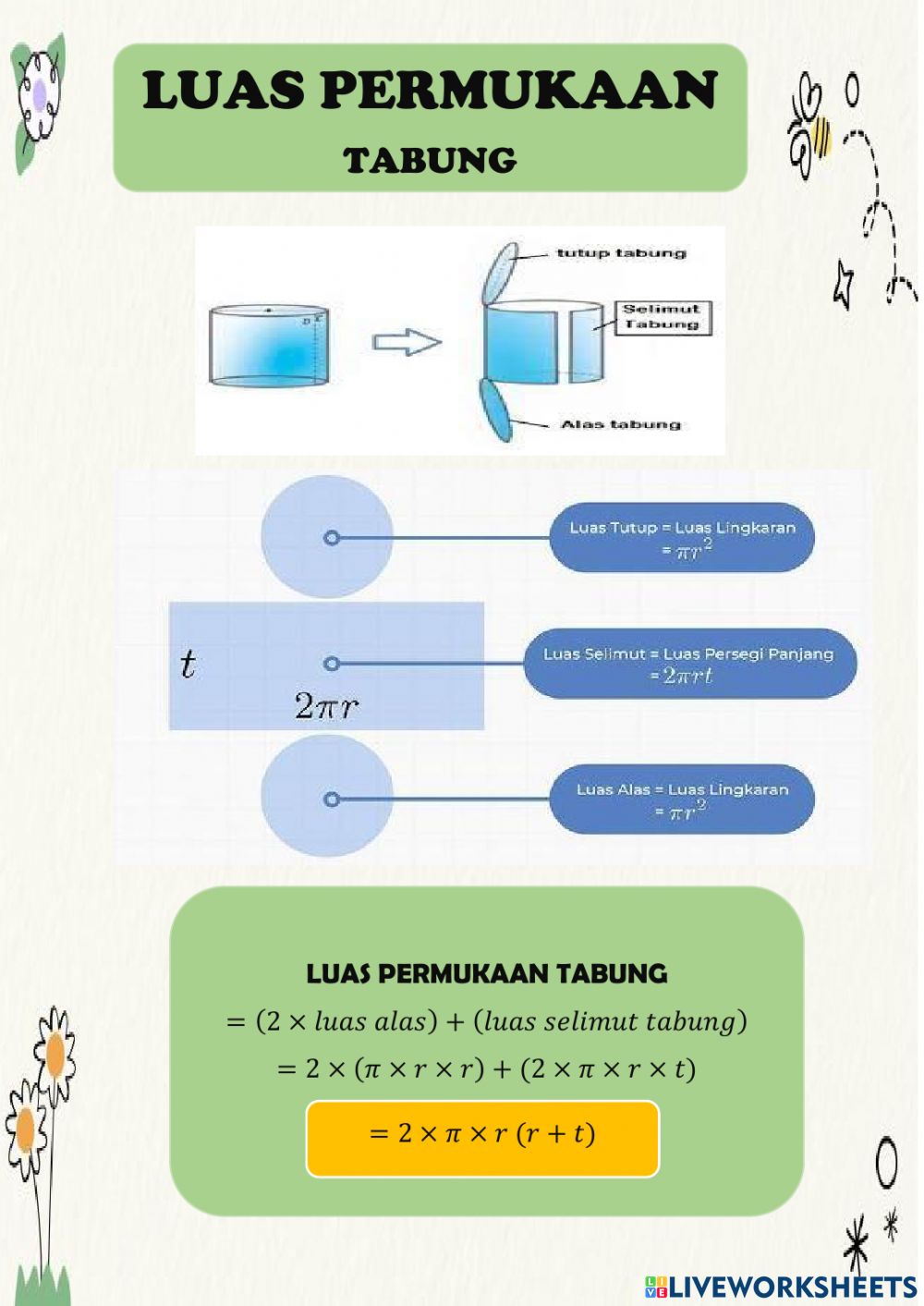 Detail Luas Permukaan Lingkaran Nomer 19