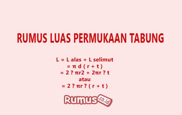 Detail Luas Permukaan Silinder Nomer 16