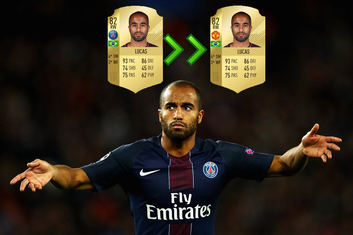 Detail Lucas Moura Fifa 18 Nomer 6