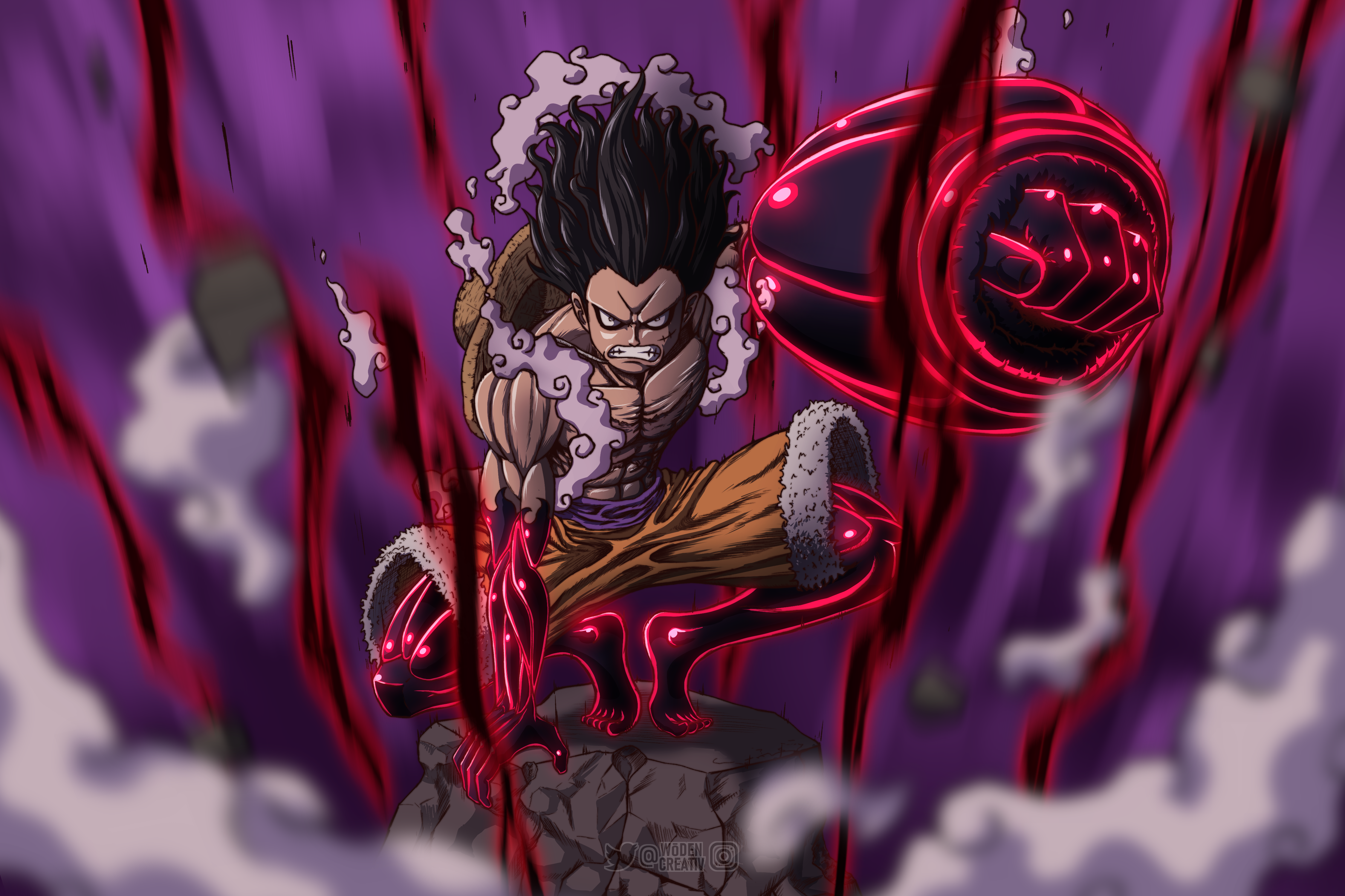 Detail Luffy Gear 4 Snakeman Nomer 31