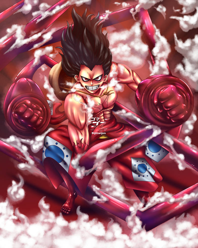 Detail Luffy Gear 4 Snakeman Nomer 32