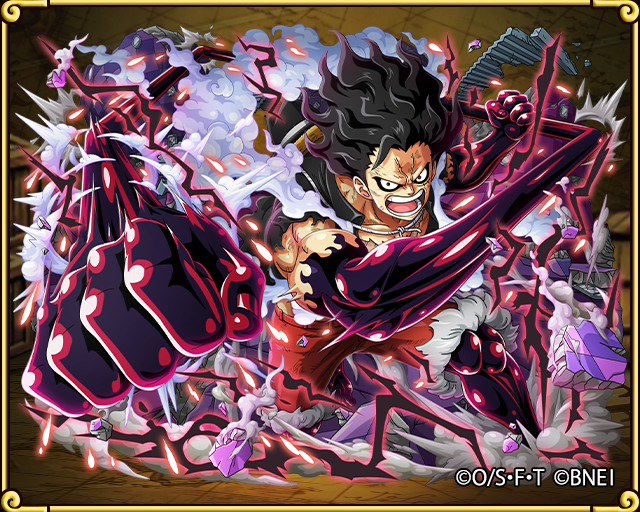 Detail Luffy Gear 4 Snakeman Nomer 7